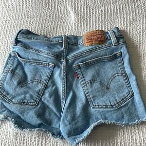 Levi High Rise Shorts